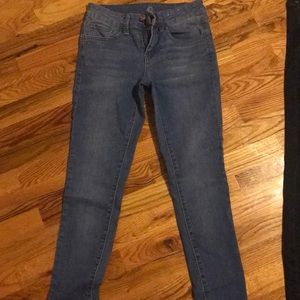 Skinny mini stretchy jeans